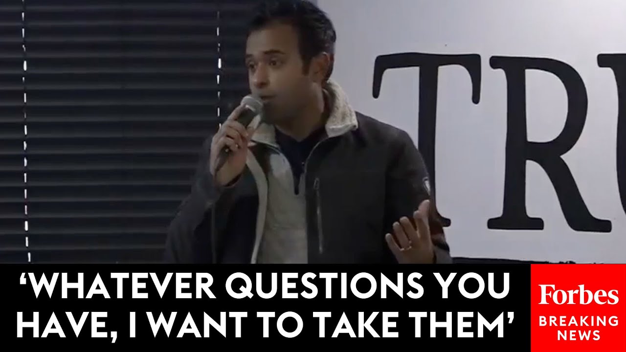 WATCH: Vivek Ramaswamy Takes Iowa Voters' Questions