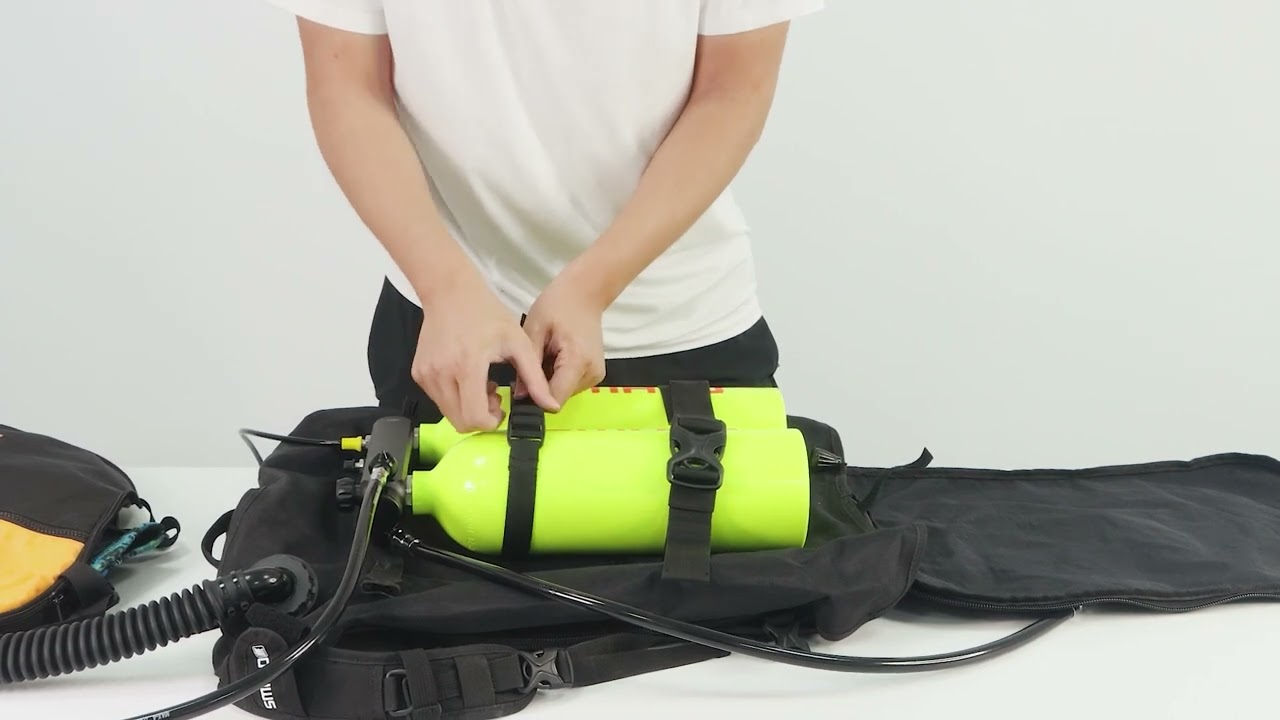 How to properly assemble the BackPro BCD