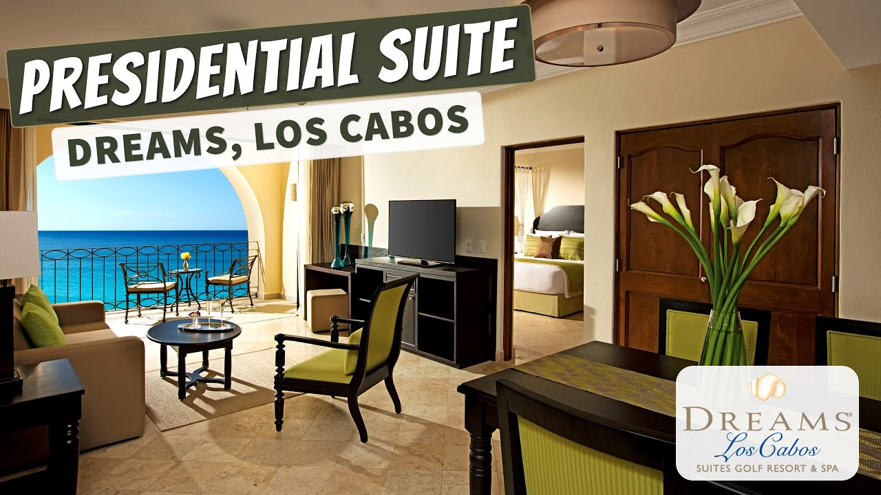 Presidential Suite Ocean Front | Dreams Los Cabos | Full Walkthrough Tour & Review | 4K