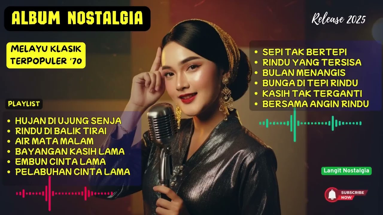 😭HUJAN DI UJUNG SENJA ! 🎵 BEST HITS MELAYU KLASIK 70-AN