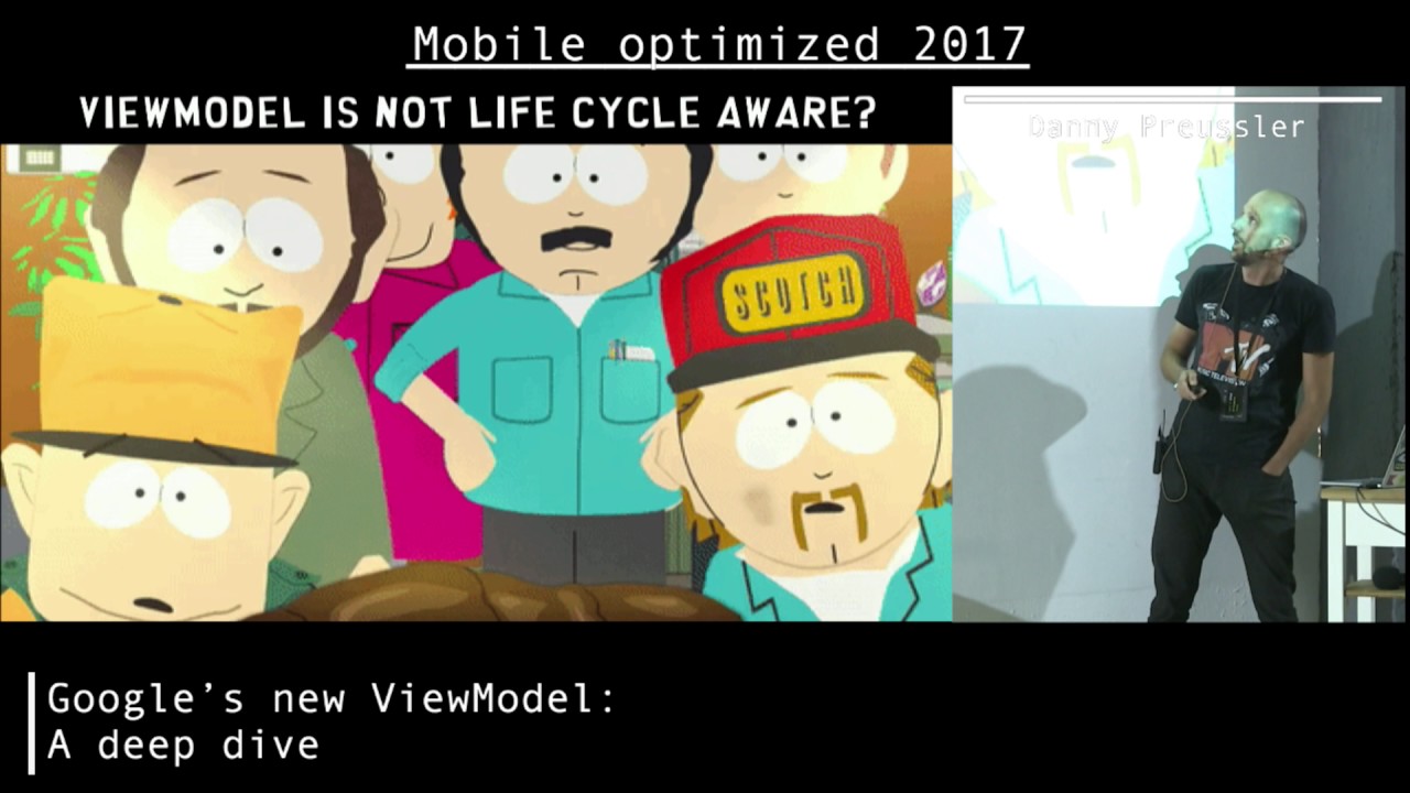 Danny Preussler – Google’s new ViewModel: A deep dive