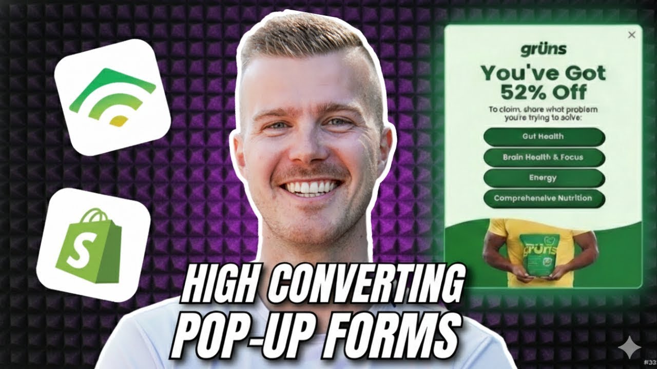 Klaviyo Pop up Form Tutorial for e commerce brands