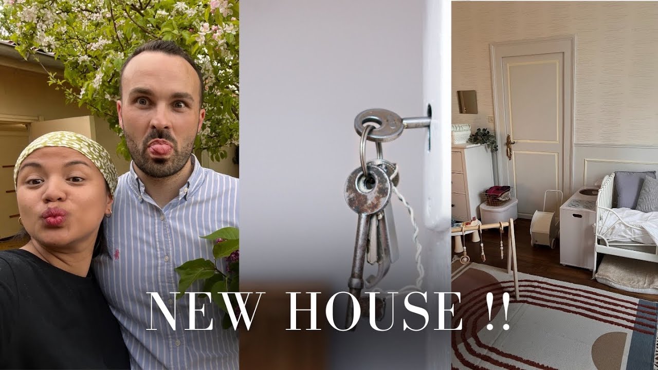 VLOG - NOTRE NOUVELLE MAISON (déménagement, achat, house tour..)