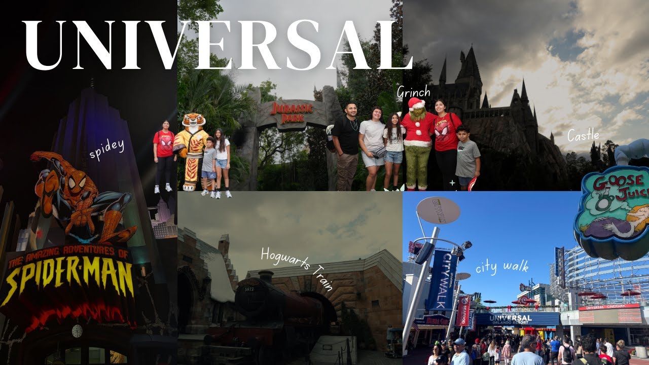 We MET The *Grinch* | Spend the day at *UNIVERSAL* | Vlogmas day 9