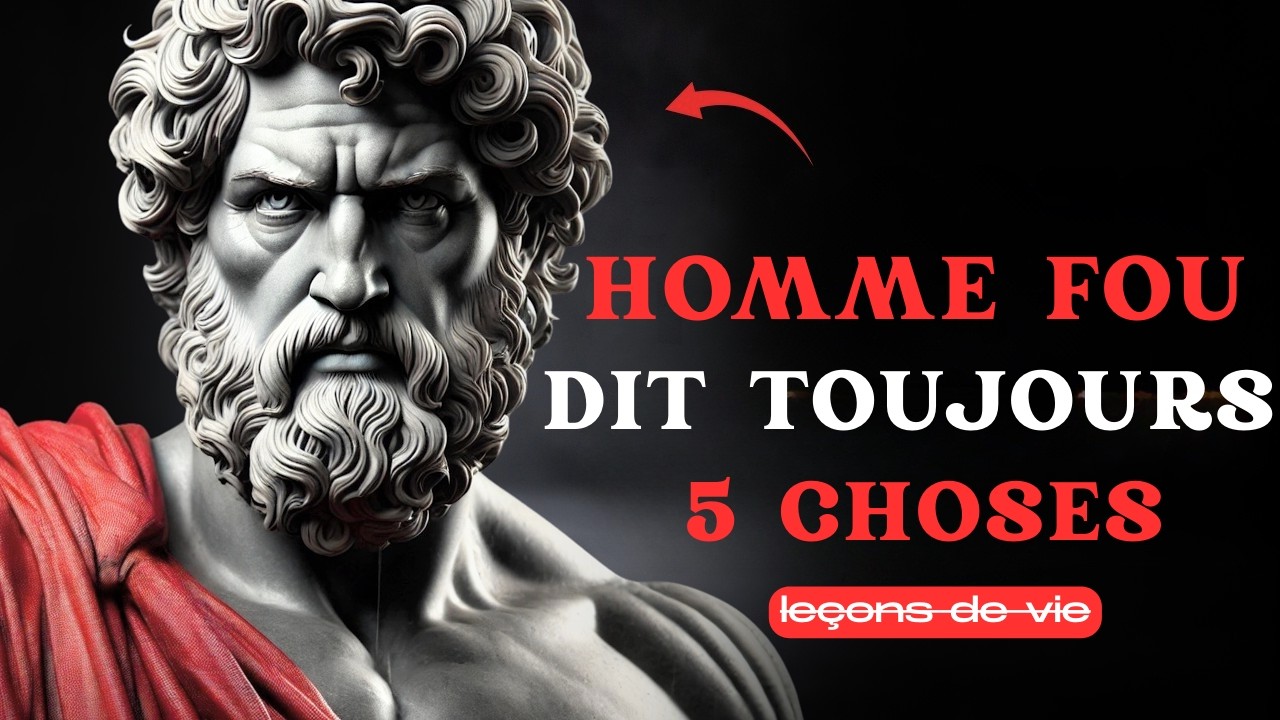 5 choses que dit toujours un imbécile | Le stoïcisme