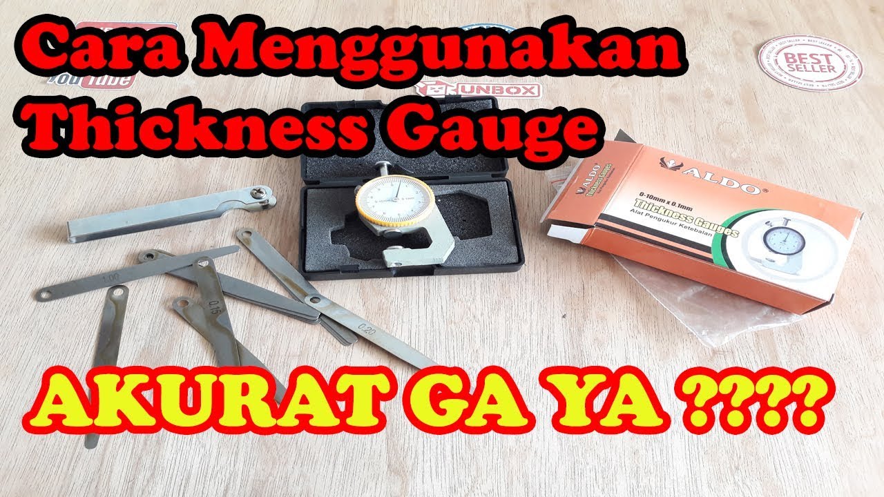 #Humijayatech - Thickness Gauge Aldo / Alat Pengukur Ketebalan