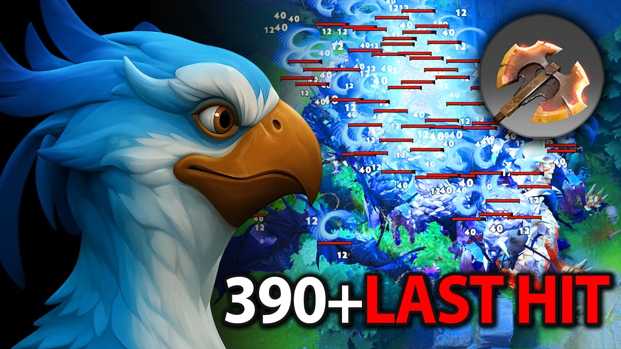 390+ Last Hits Kez Carry Gameplay | Dota 2 New Patch 7.40c