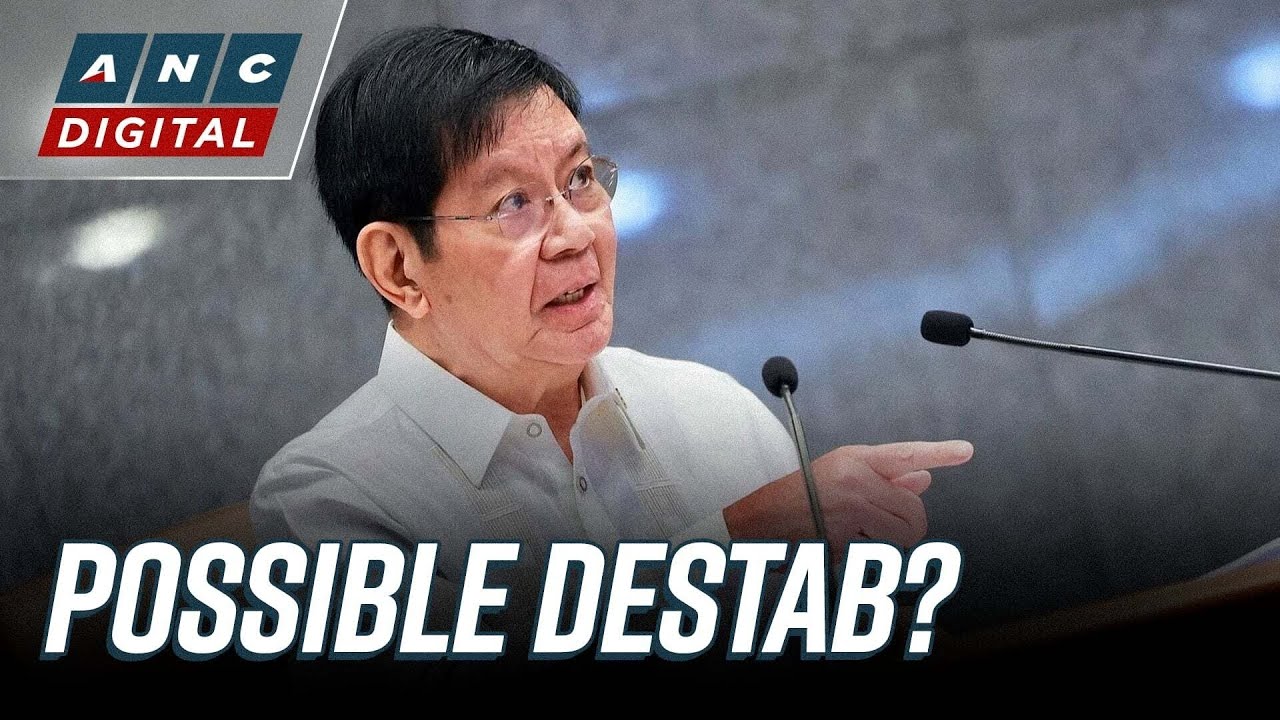Lacson sees possible destabilization attempt on timing of 'cash delivery', ICC payoff claim | ANC