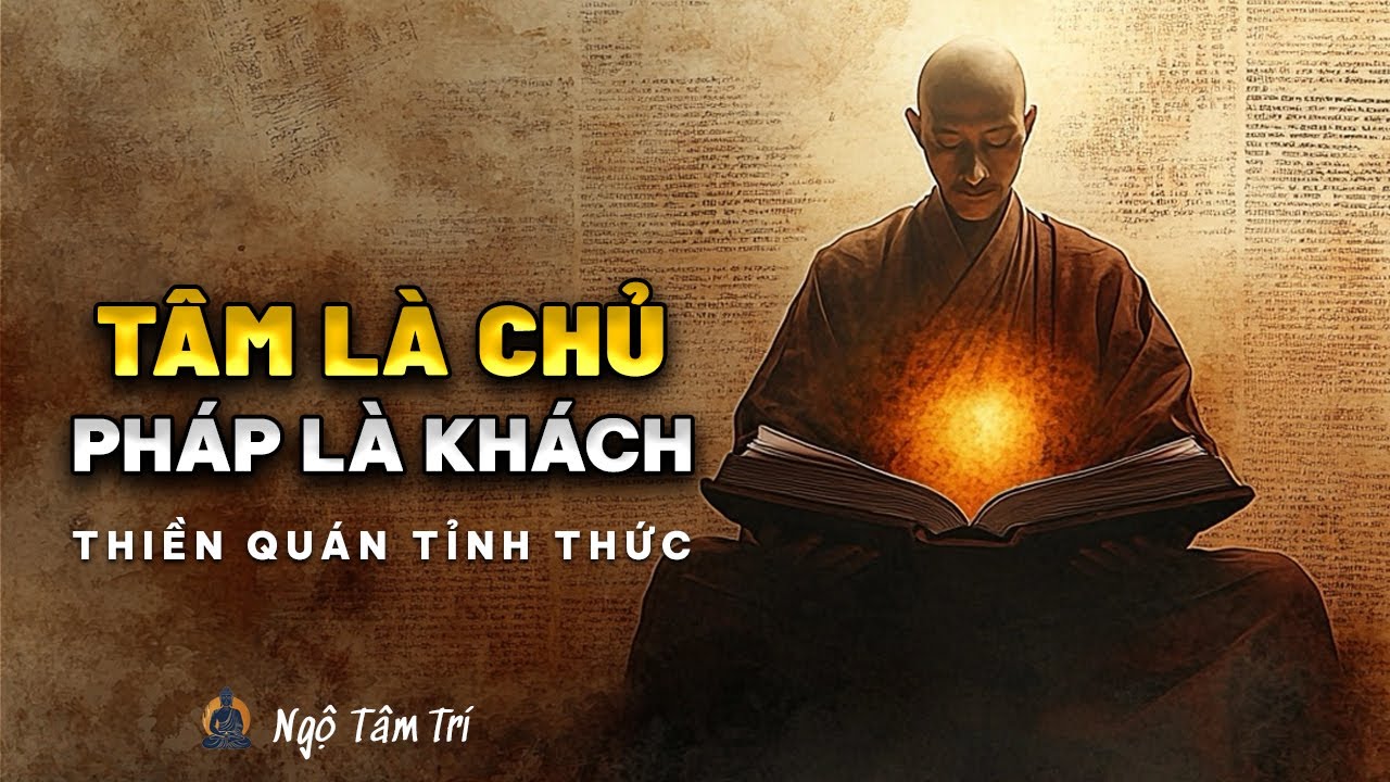 Tâm Là Chủ - Pháp Là Khách - Biết Là Giải Thoát | Ngộ Tâm Trí