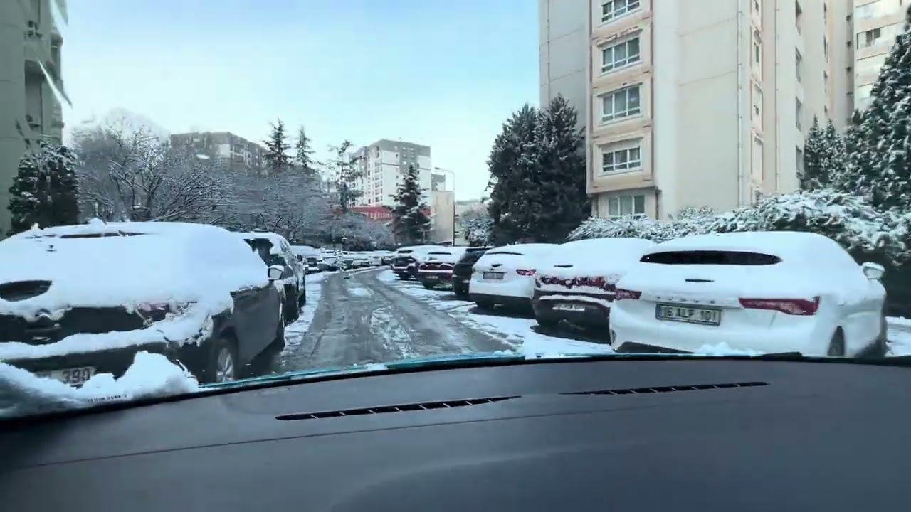 Yil basi sabahi kar yagdi 1 ocak 