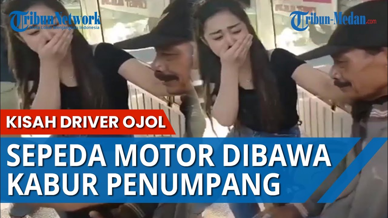 SEDIH Driver Ojol Ditipu Penumpang, Menangis Sepeda Motor Dibawa Kabur dan Dituker Mi Instan