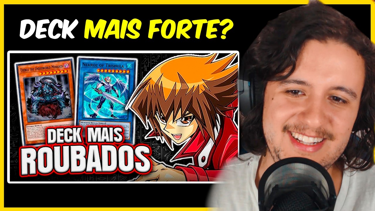 DECKS MAIS ROUBADOS do YU-GI-OH - Cabeça Reage!