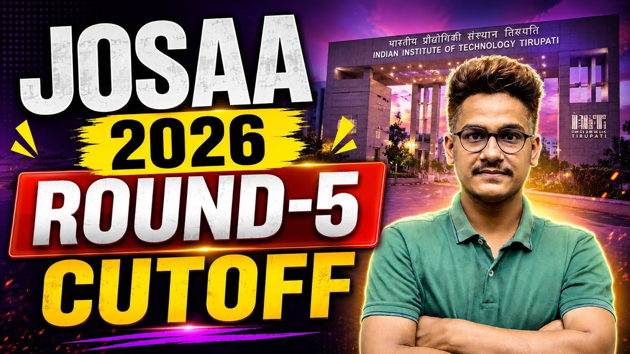JOSAA Round 5 Expected Cutoff 🤯 Shocking High Trend IIT NIT IIIT GFTI | JoSAA Counselling 2026 #csab