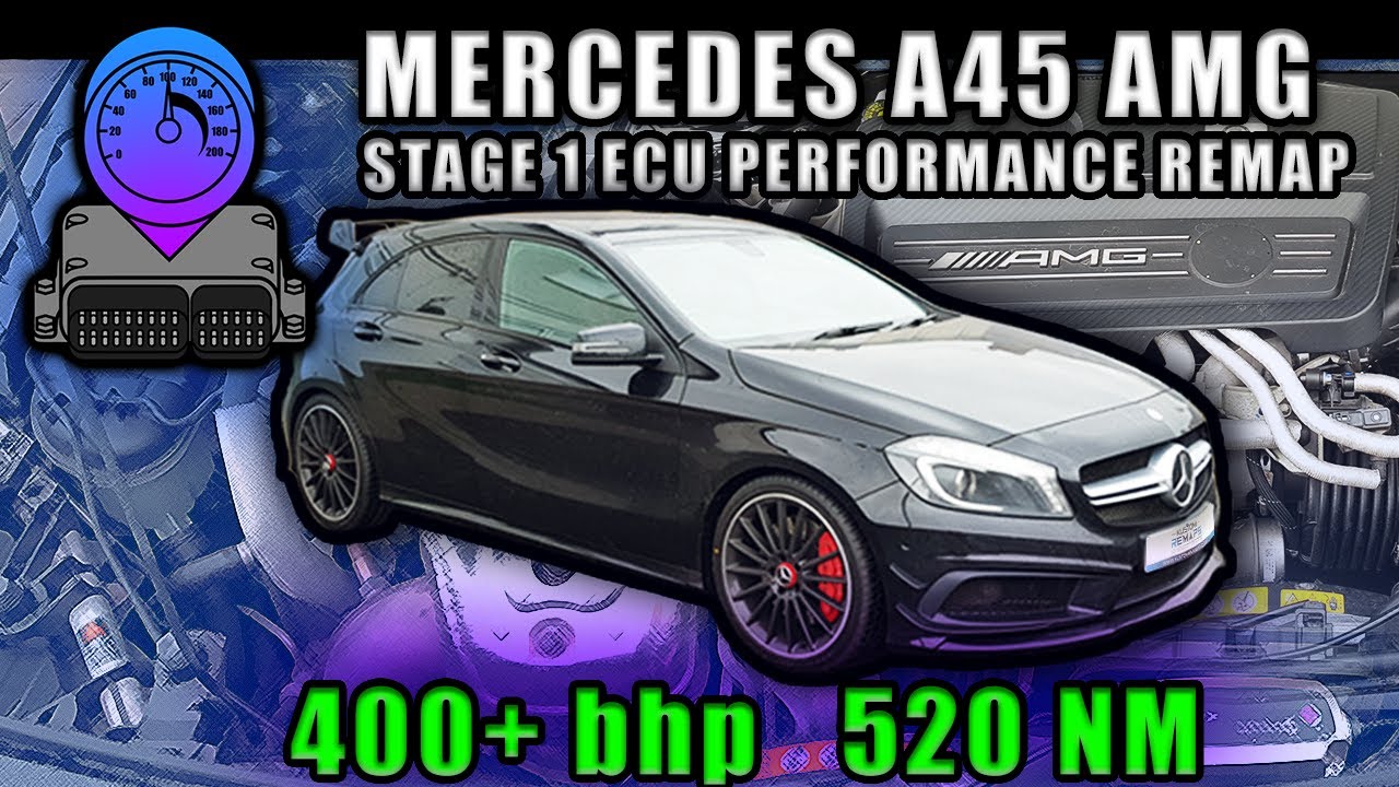 Mercedes A45 AMG - Stage 1 ECU Performance Remap