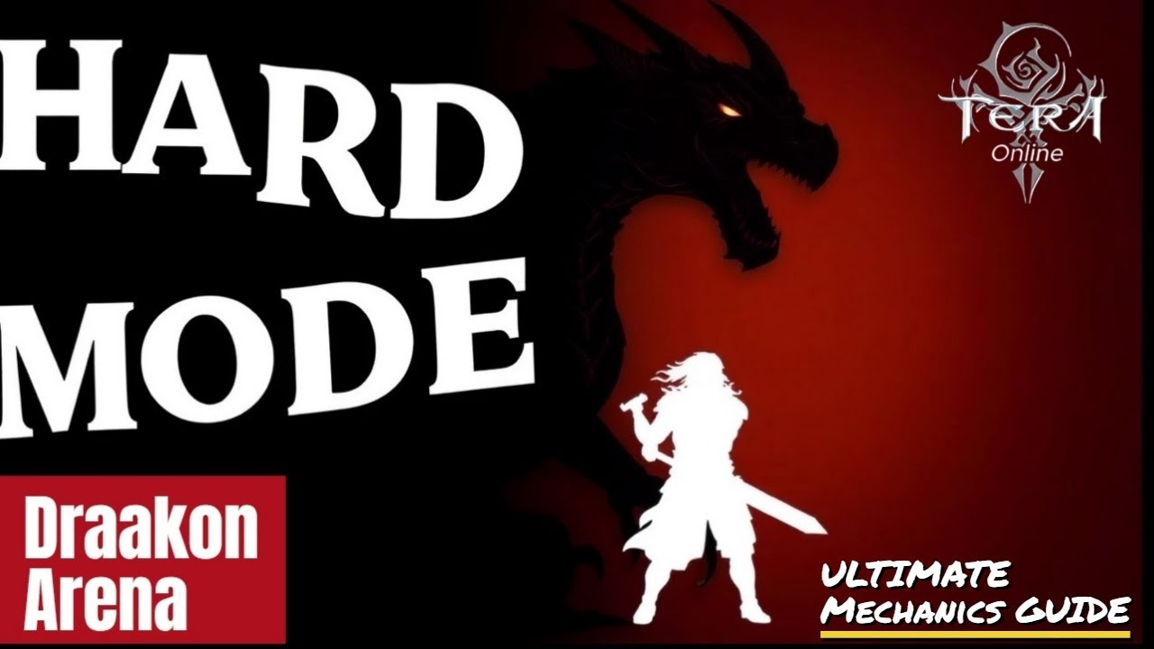 Draakon Arena Hard Mode Ultimate Mechanics Guide (Tera Online) | DPS POV | Console 2025