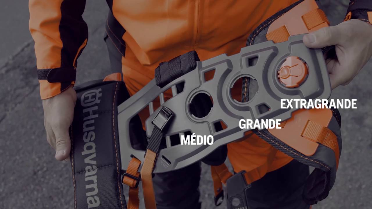 #tutorial Como ajustar o suspensório Balance XT ao seu aparador e/ou roçadora