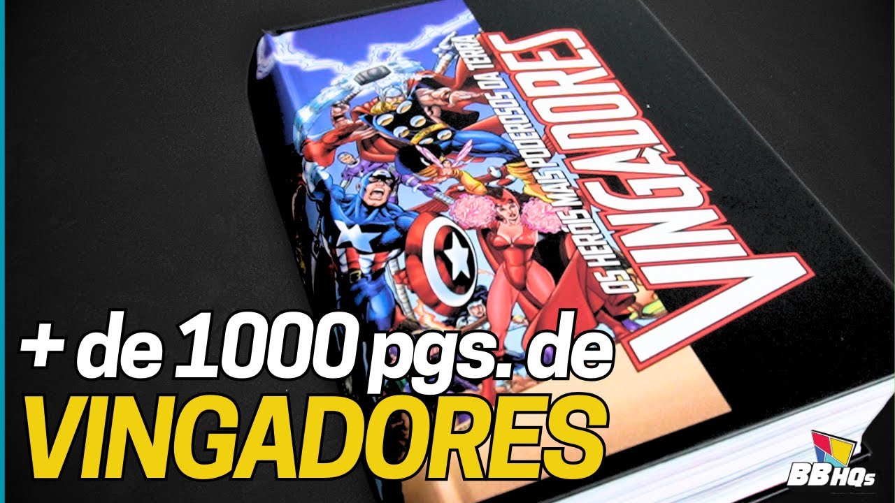 LINDO DEMAIS! Os Vingadores Por Kurt Busiek E George Pérez (Omnibus)