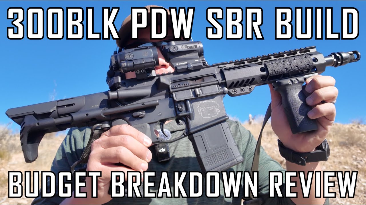 Бюджет 300BLK PDW SBR BUILD