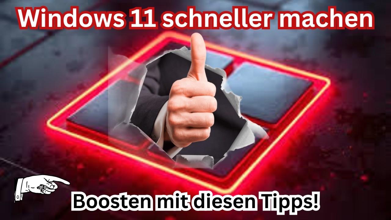 Windows 11 schneller machen - Boosten mit diesen Tipps!