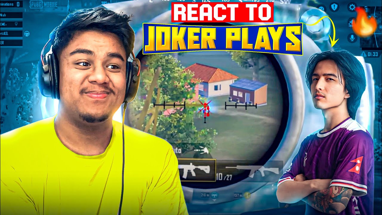 SK49 reacts on Joker Plays | Nepal Clutch Master 🔥| @ASLxJoker