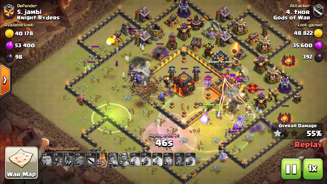 War against Knight Ryders
