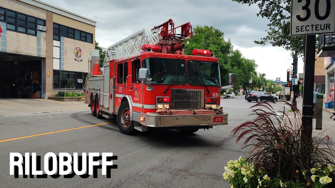 *RARE* MFD-SIM Spare Ladder 485 (429) returning to fire station 29.