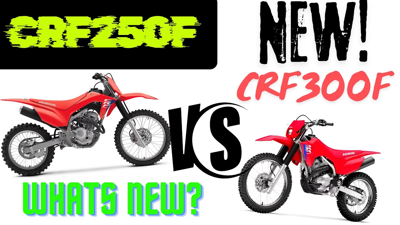 HONDA CRF300F vs CRF250F! WHATS CHANGED? 
