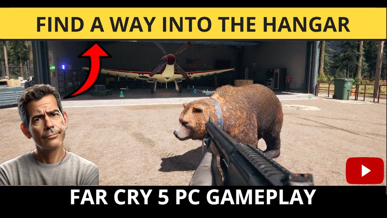 Far cry 5 pc gameplay | find a way into the hangar #gameplay #guide