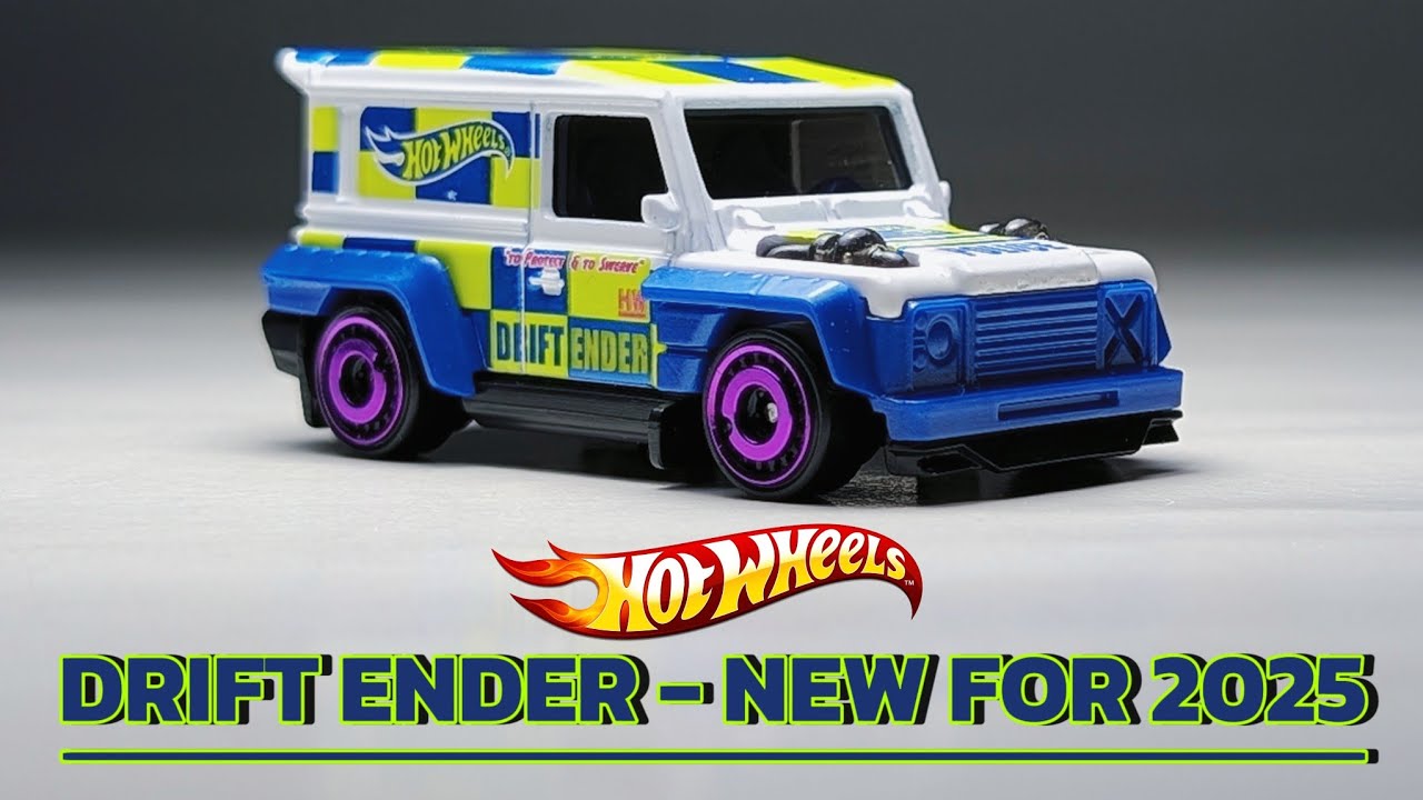 Hotwheels Drift Ender - New For 2025 - One cool casting