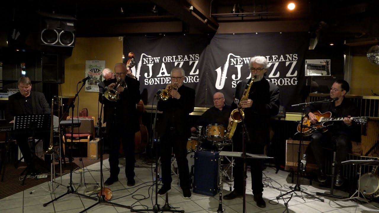 Bourbon Street Jazzband på besøg i Sønderborg - del 1