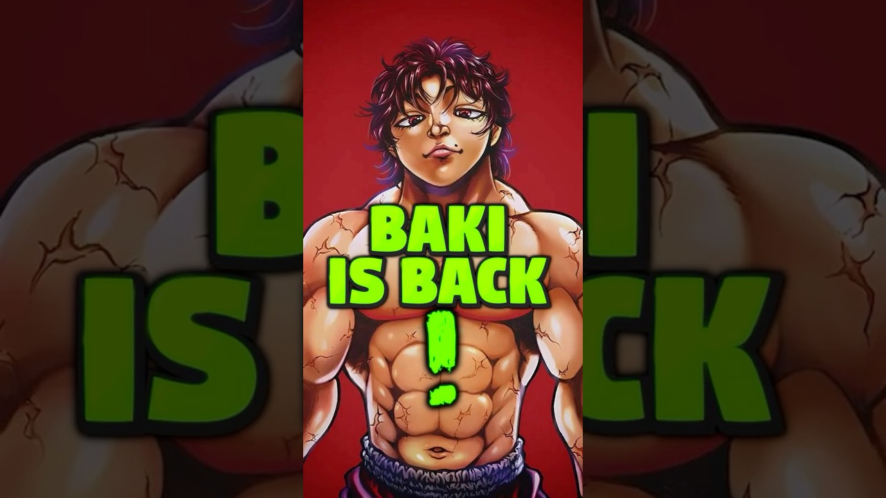 BAKI HANMA HAS RETURNED IN CHAPTER 51 OF BAKI RAHEN #baki #shorts #bakirahen #bakirahen51 #bakihanma