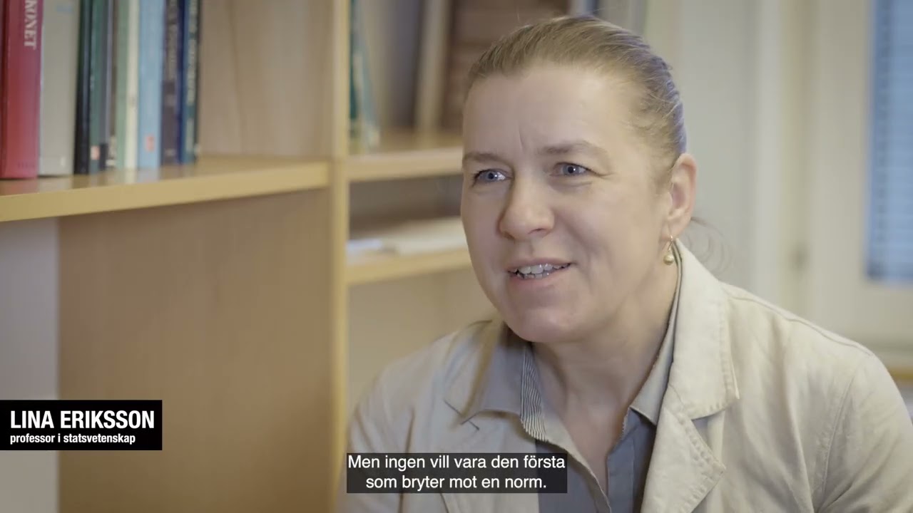 Lina Eriksson, professor i statsvetenskap