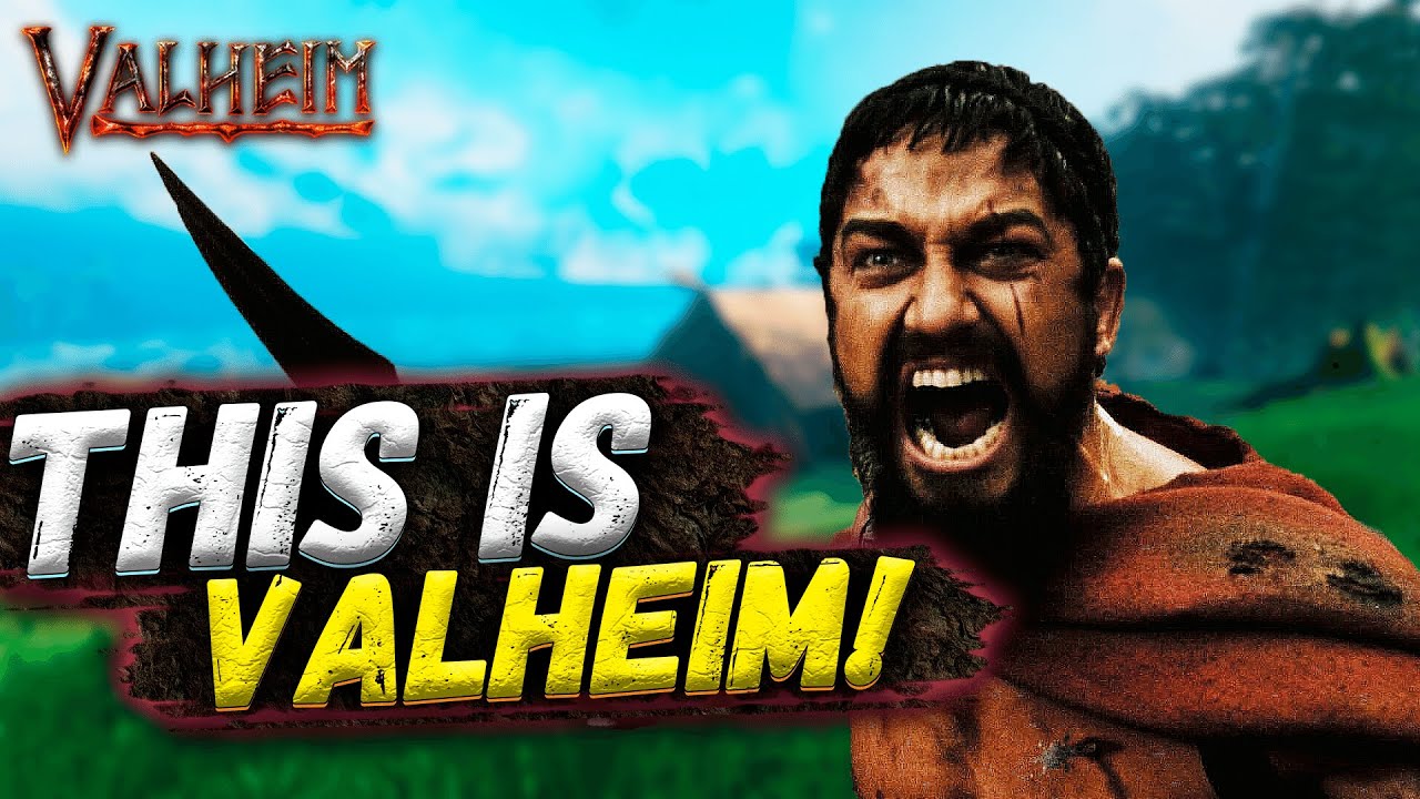 УБИВАЮ ВСЕХ С НОГИ В VALHEIM.НОВАЯ ИМБА?