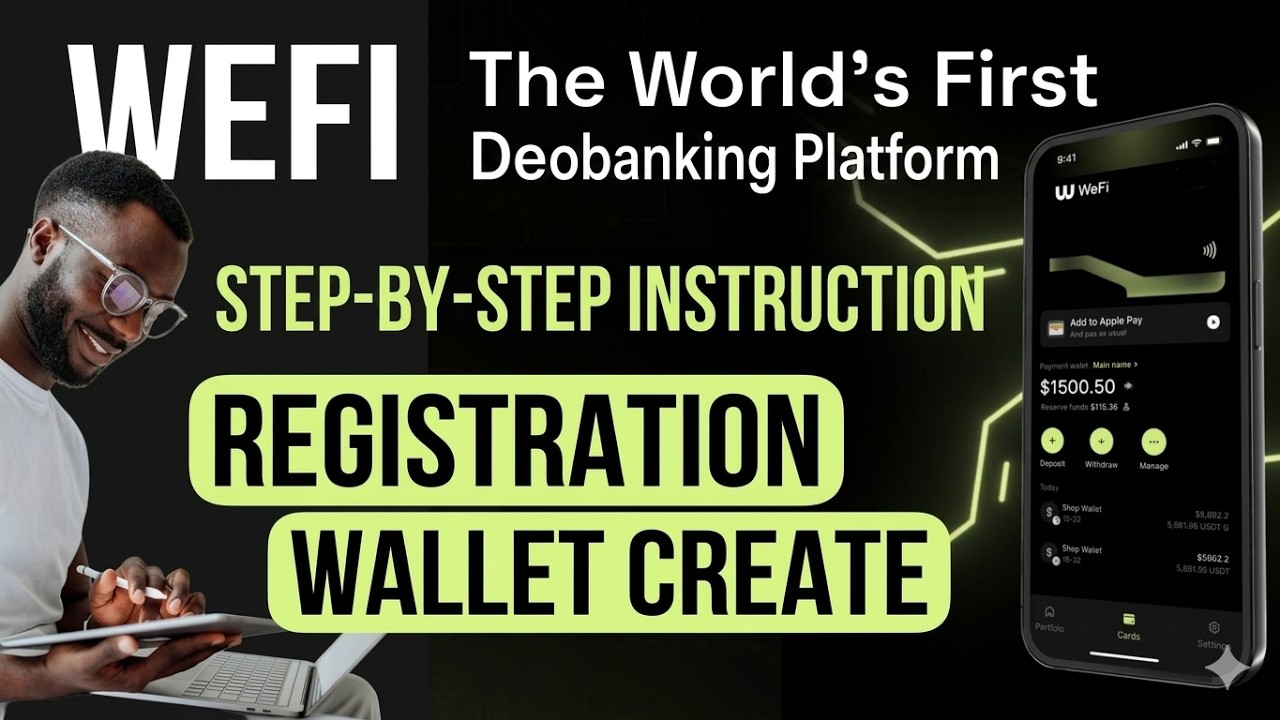Google Pay and Crypto Card in 2 Minutes | WeFi Deobanking