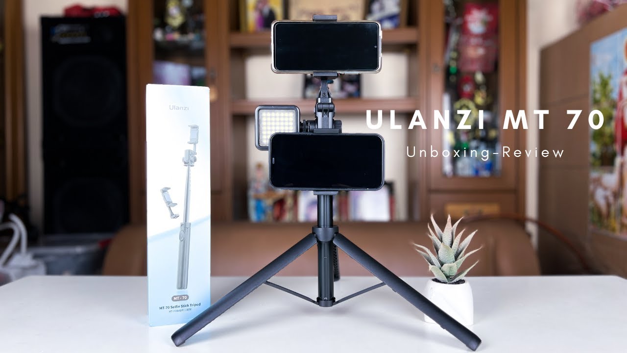 Ini Tripod Pilihanku - Ulanzi MT 70 Extendable Travel Tripod Selfie Stick