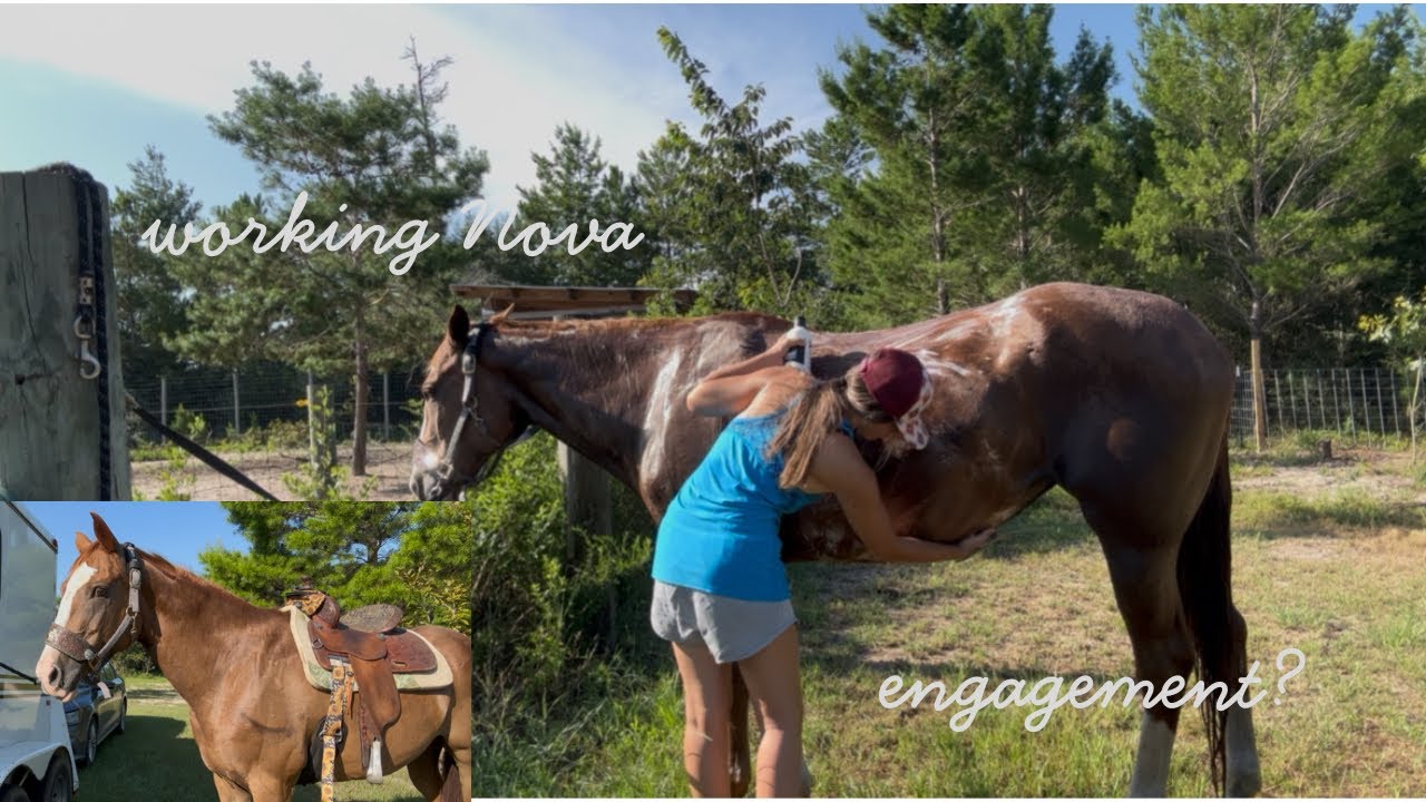 come work Nova with me (i got engaged?)