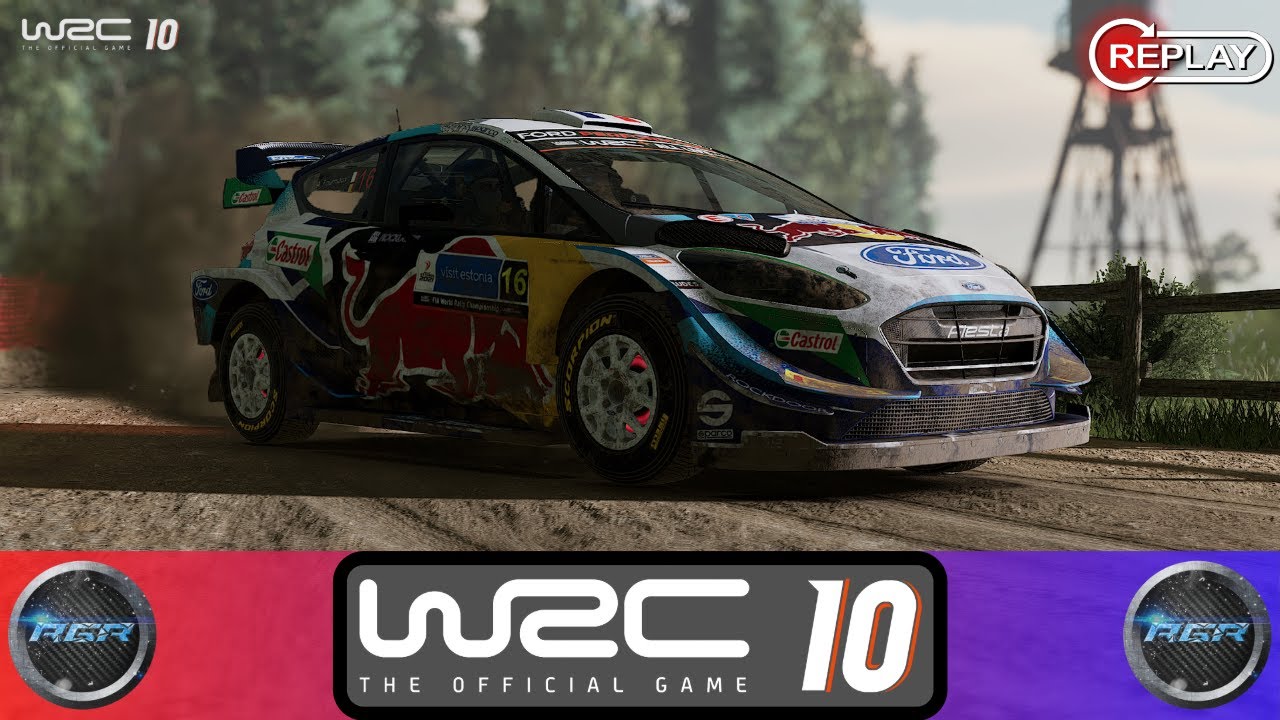 WRC 10 #Ford Fiesta WRC @Otepää