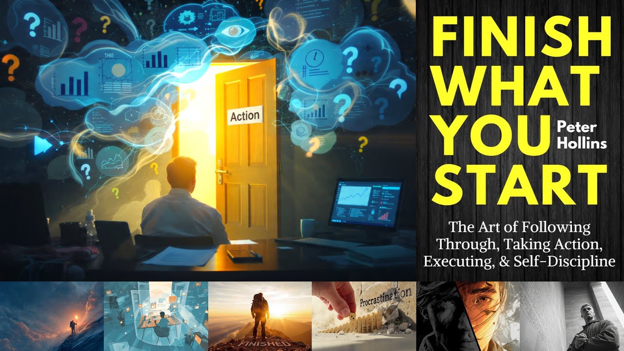 Finish What You Start ! The Art of Following Through, Taking Action, Executing, & Self-Discipline