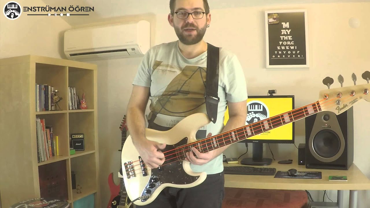 Bas Dersi: 01-Bas gitar nasıl tutulur?