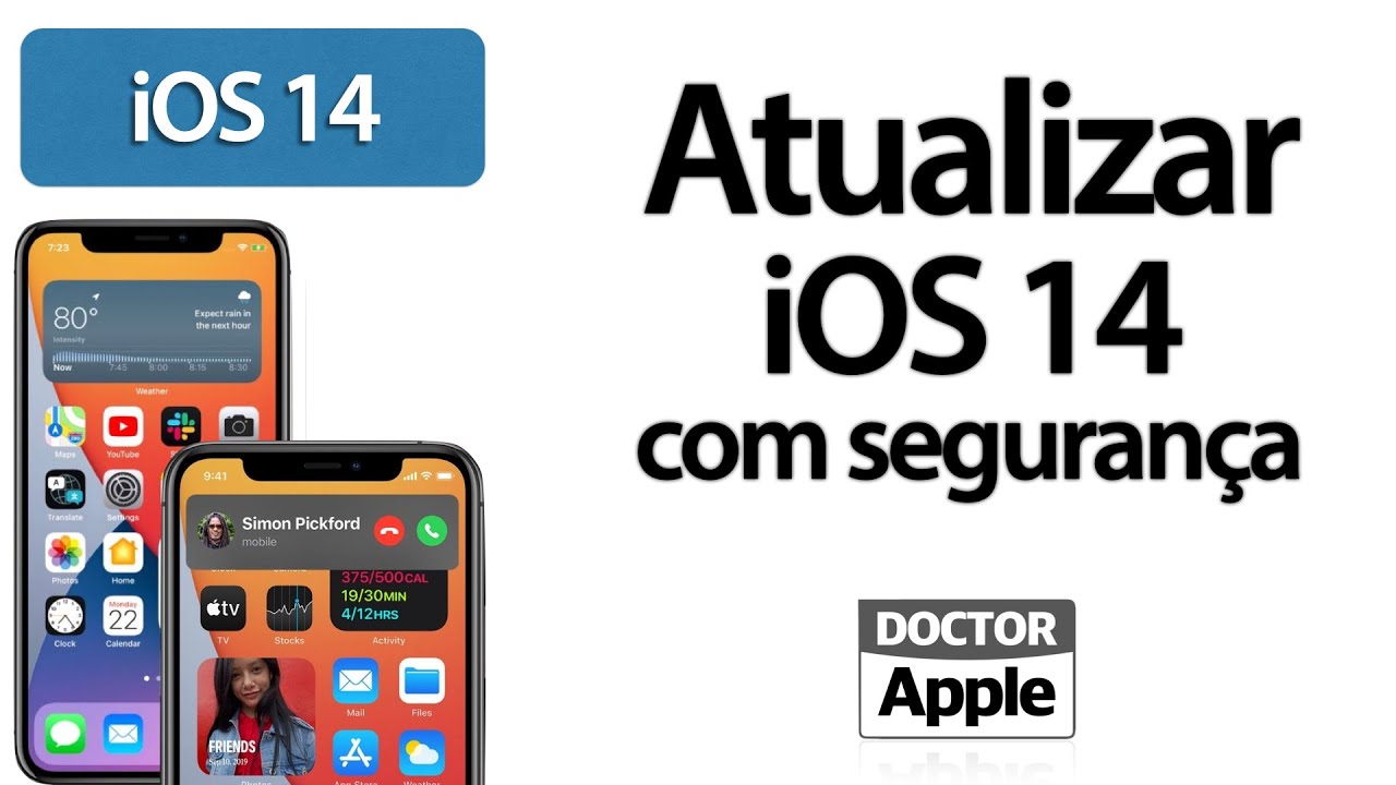 Curso iPhone - Como atualizar iPhone para o iOS 14 com Segurança