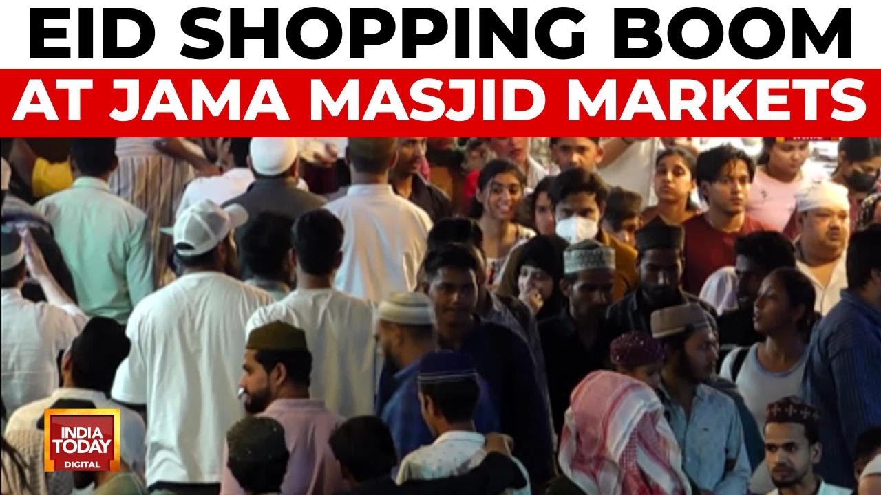 Ramzan Shopping Frenzy: Jama Masjid Markets Come Alive With Eid Festivities | India Today