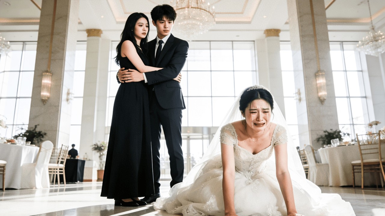 婚禮當天未婚夫嫌她是假千金悔婚另娶，怎料她親生父母竟是首富大佬，直接收購渣男公司，破產后他悔不當初#短劇#虐戀#追妻火葬场