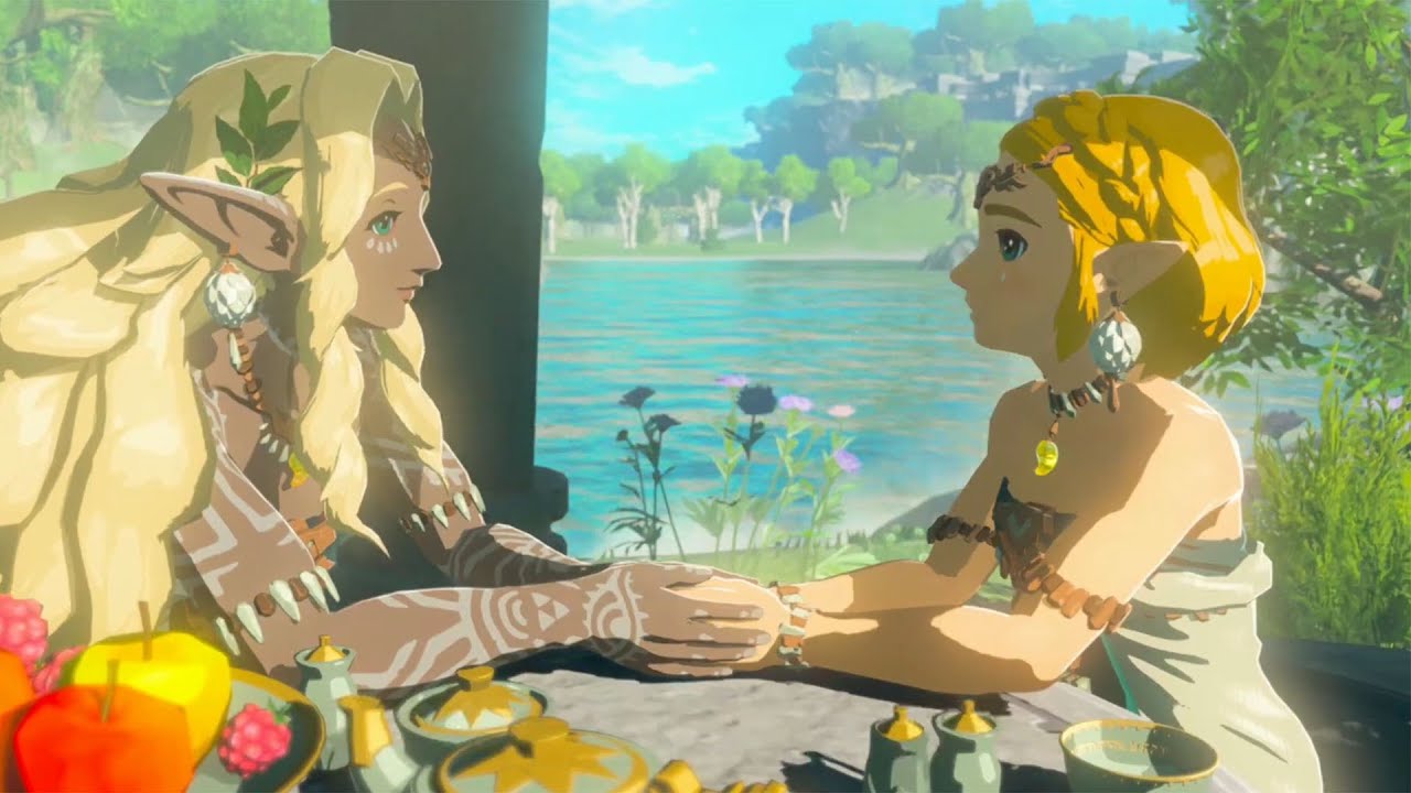 Зельда влюблена в Линк. Намек | Zelda Tears Of The Kingdom