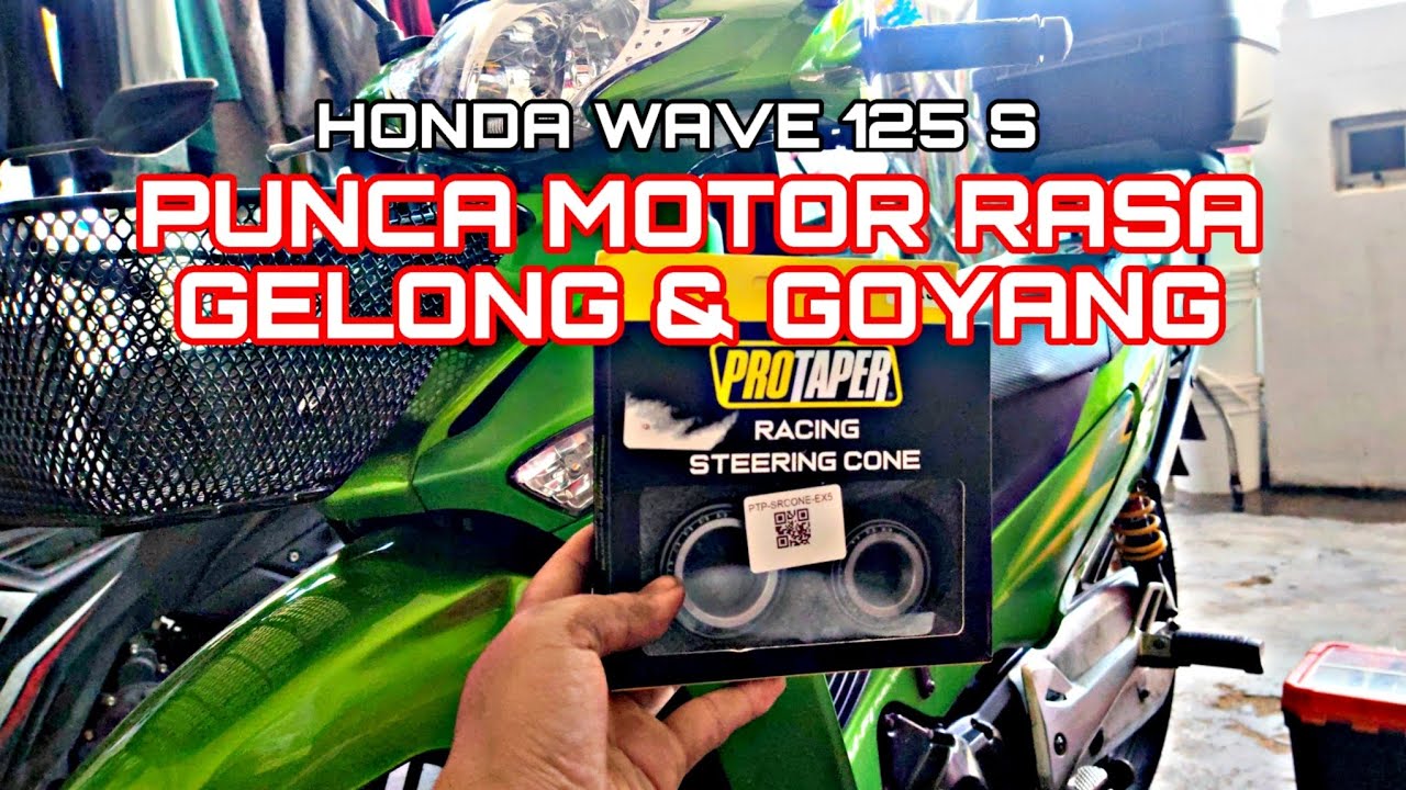 TUTORIAL PASANG BEARING CONE HONDA WAVE 125 S