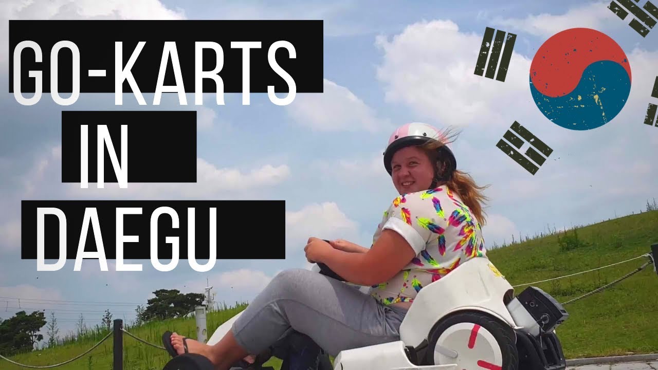 Fun things to do in Daegu | Racing Go Karts and Mopeds at the Arc