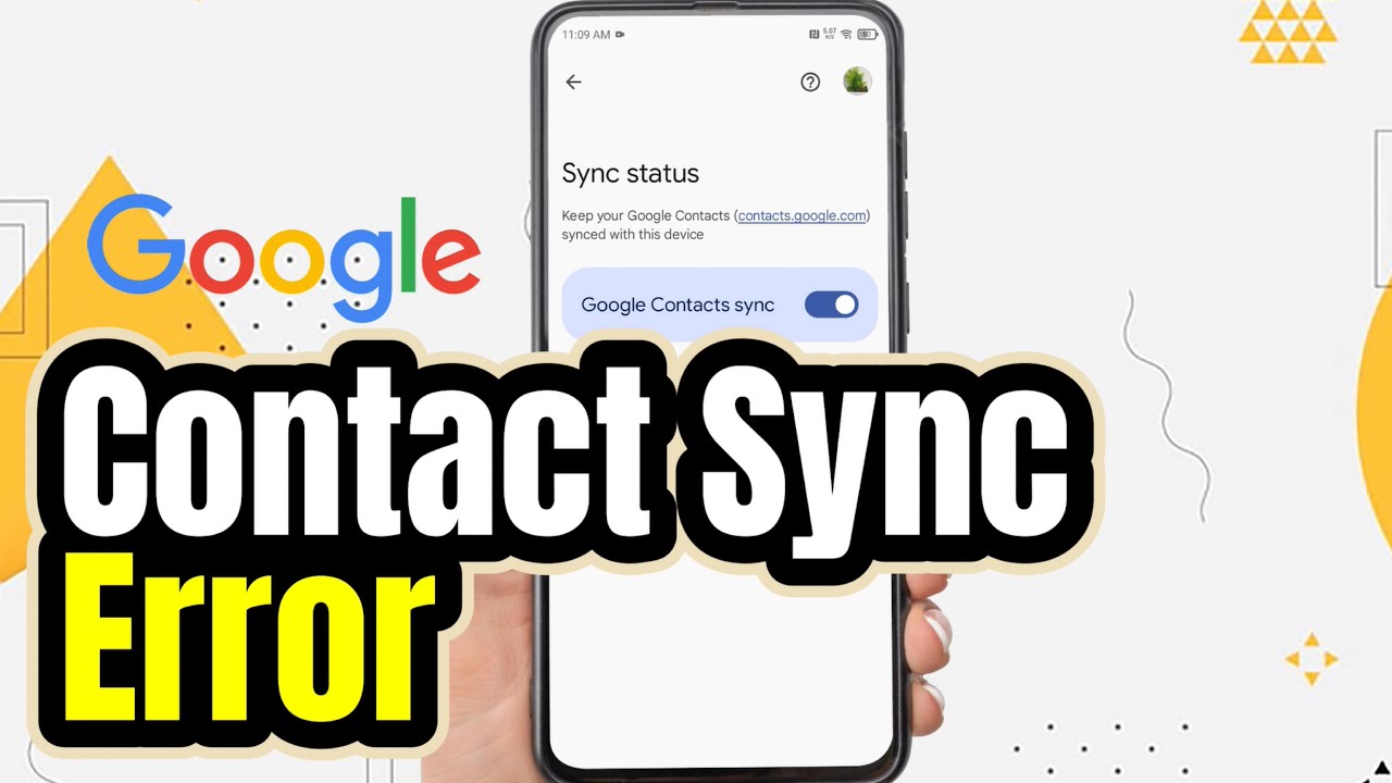 How to Fix Contact Sync Error on Android | Google Contacts Sync