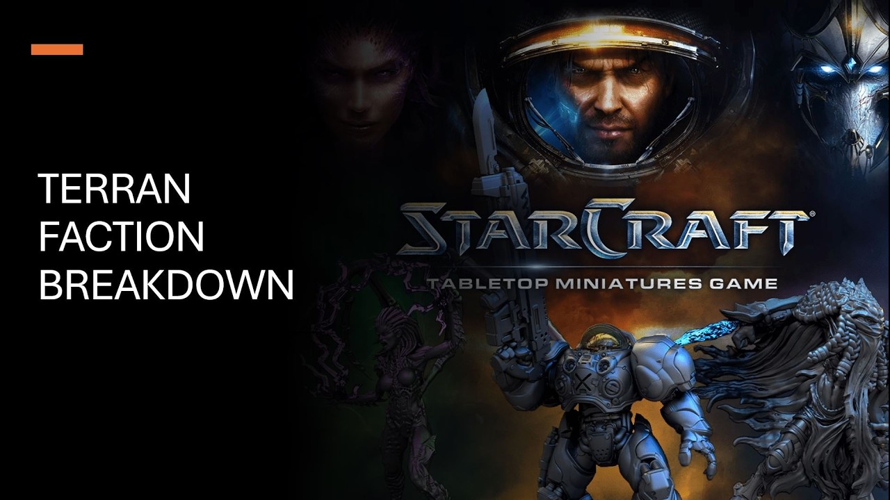 Terran Faction Breakdown - Starcraft Tabletop Miniature Game