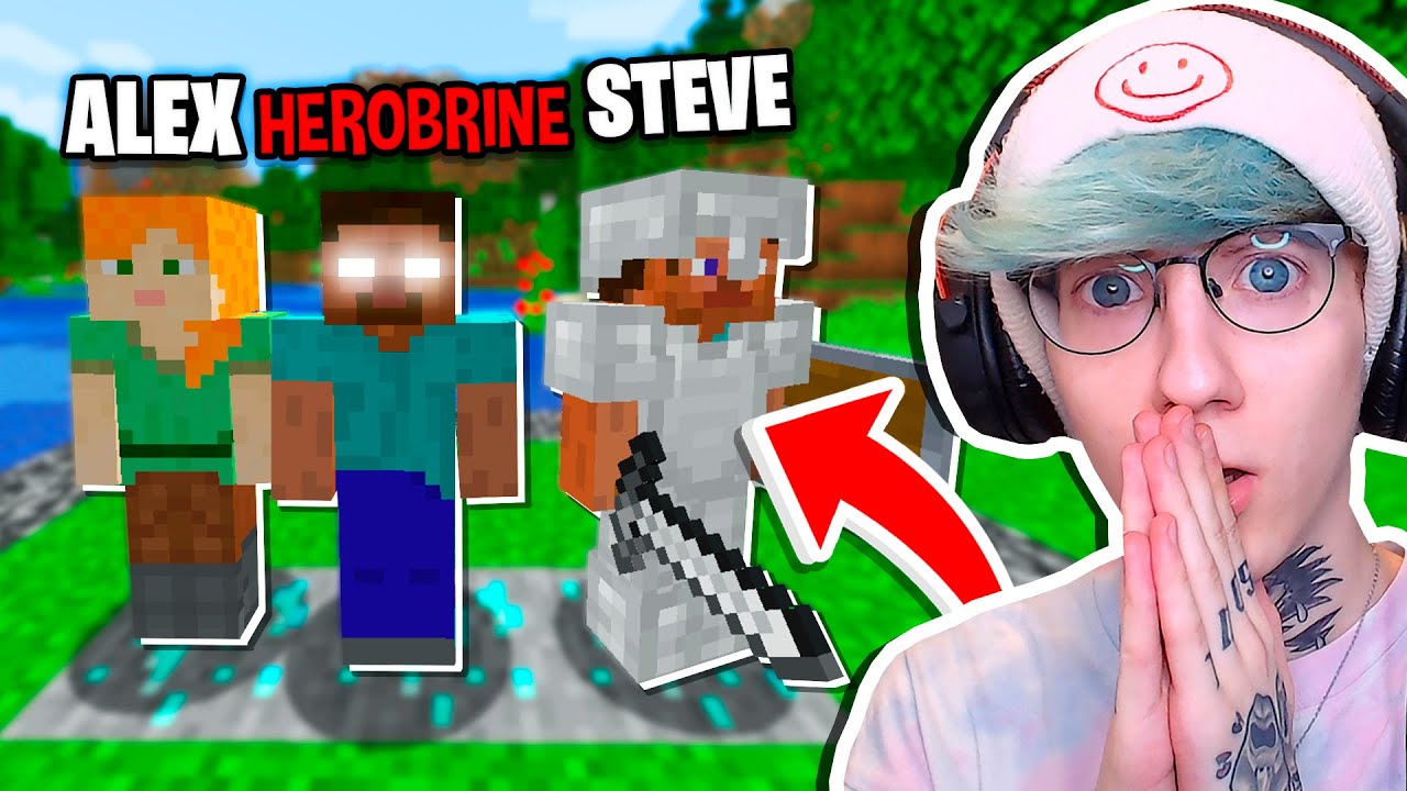 STEVE ja ALEX vs HEROBRINE!