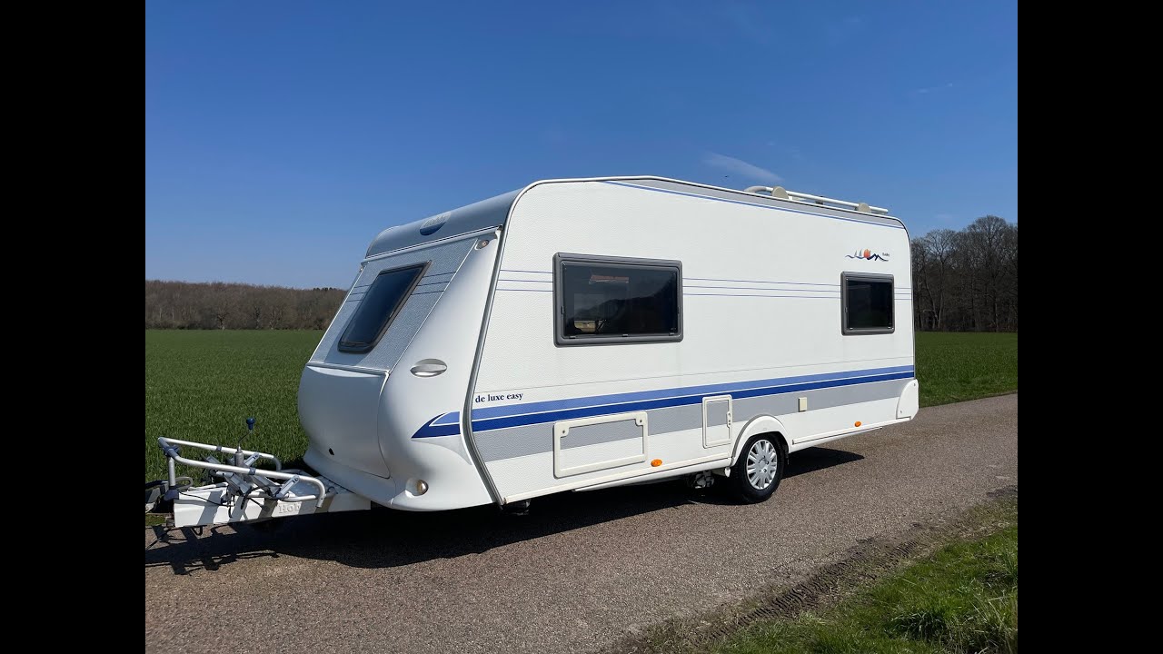Hobby 495 UFE De Luxe Easy 2005 mover  Faxe Caravan