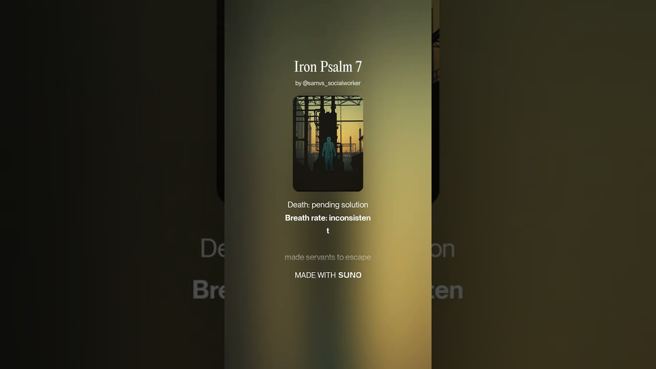 Iron Psalm 7